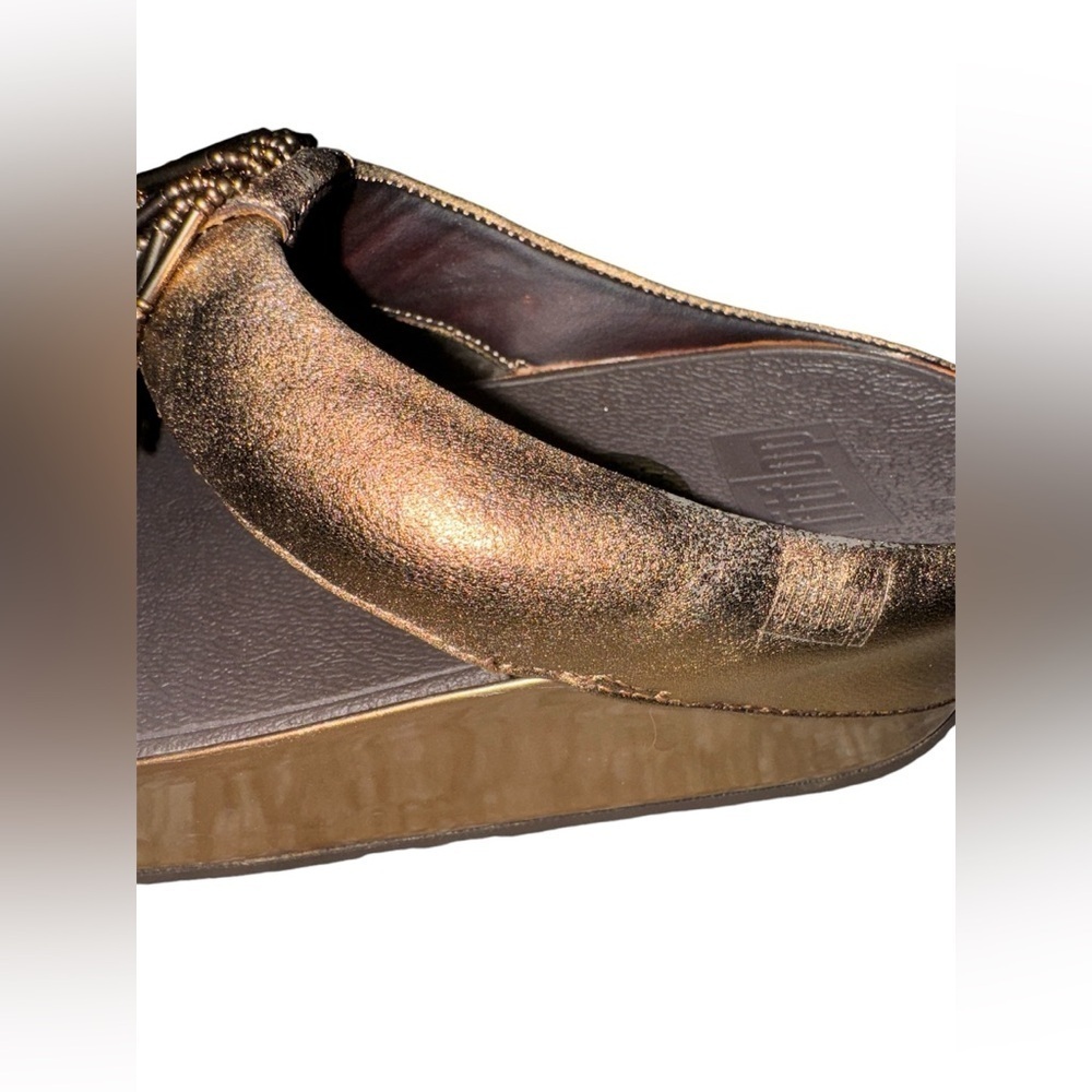 FitFlop Cha Cha Women’s Flip Flop Bronze - Picture 9 of 9